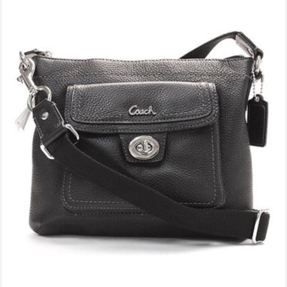 Coach Pebbled Leather Crossbody Bag